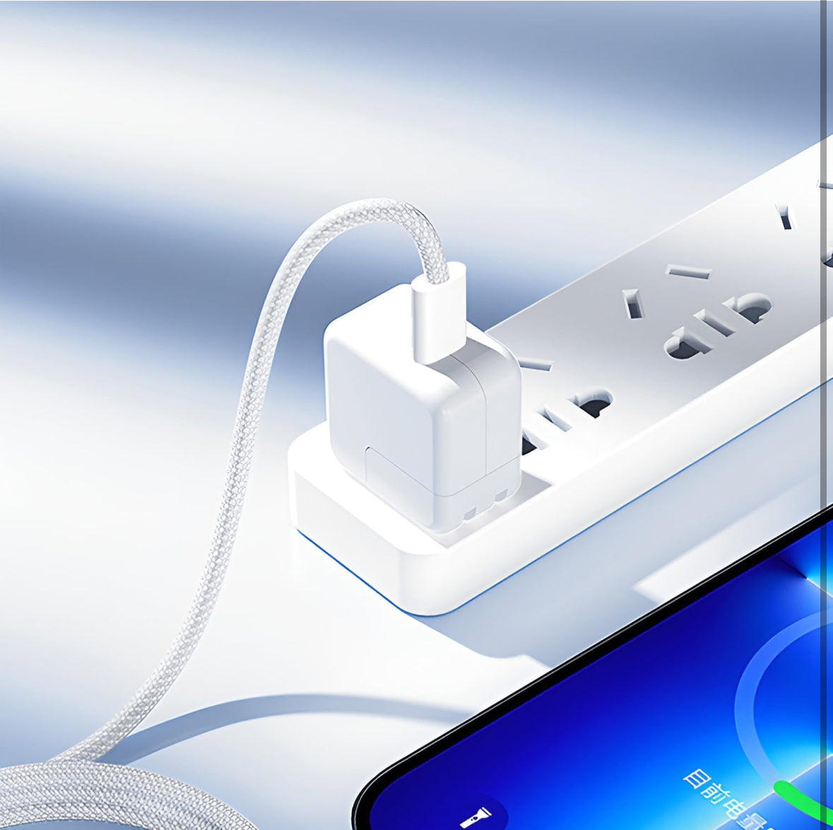 C To C Cable Charging Cable (1Meter) (1 Year warranty)