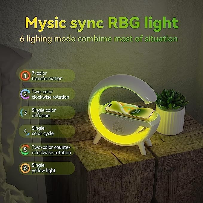 Generic Wireless Charger Atmosphere Lamp