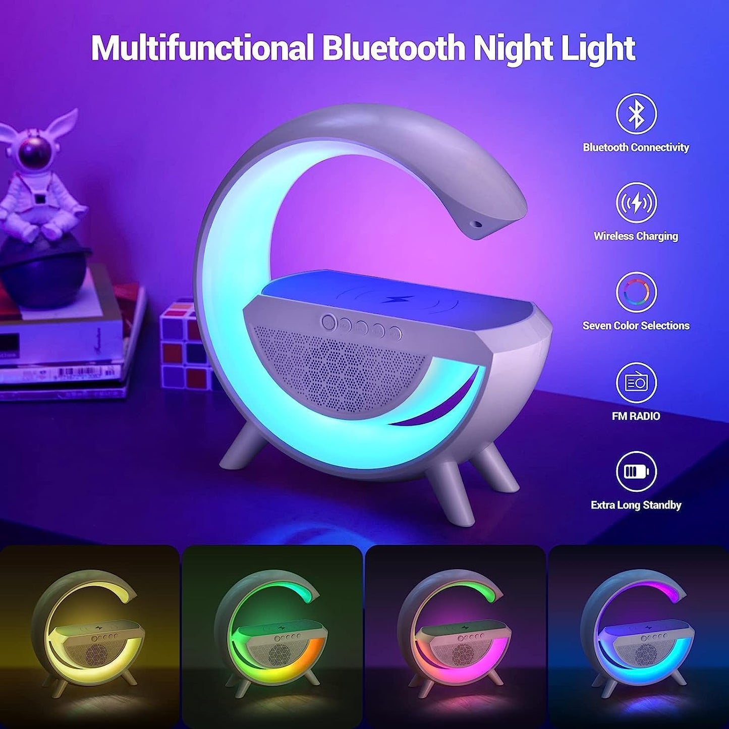 Generic Wireless Charger Atmosphere Lamp