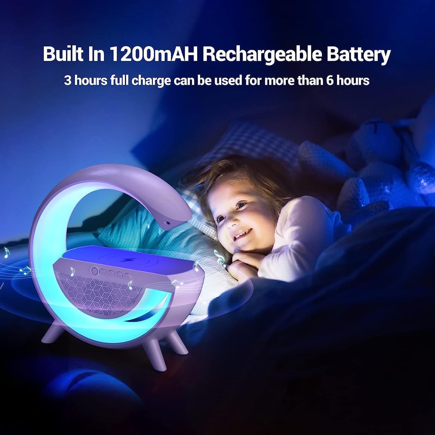 Generic Wireless Charger Atmosphere Lamp