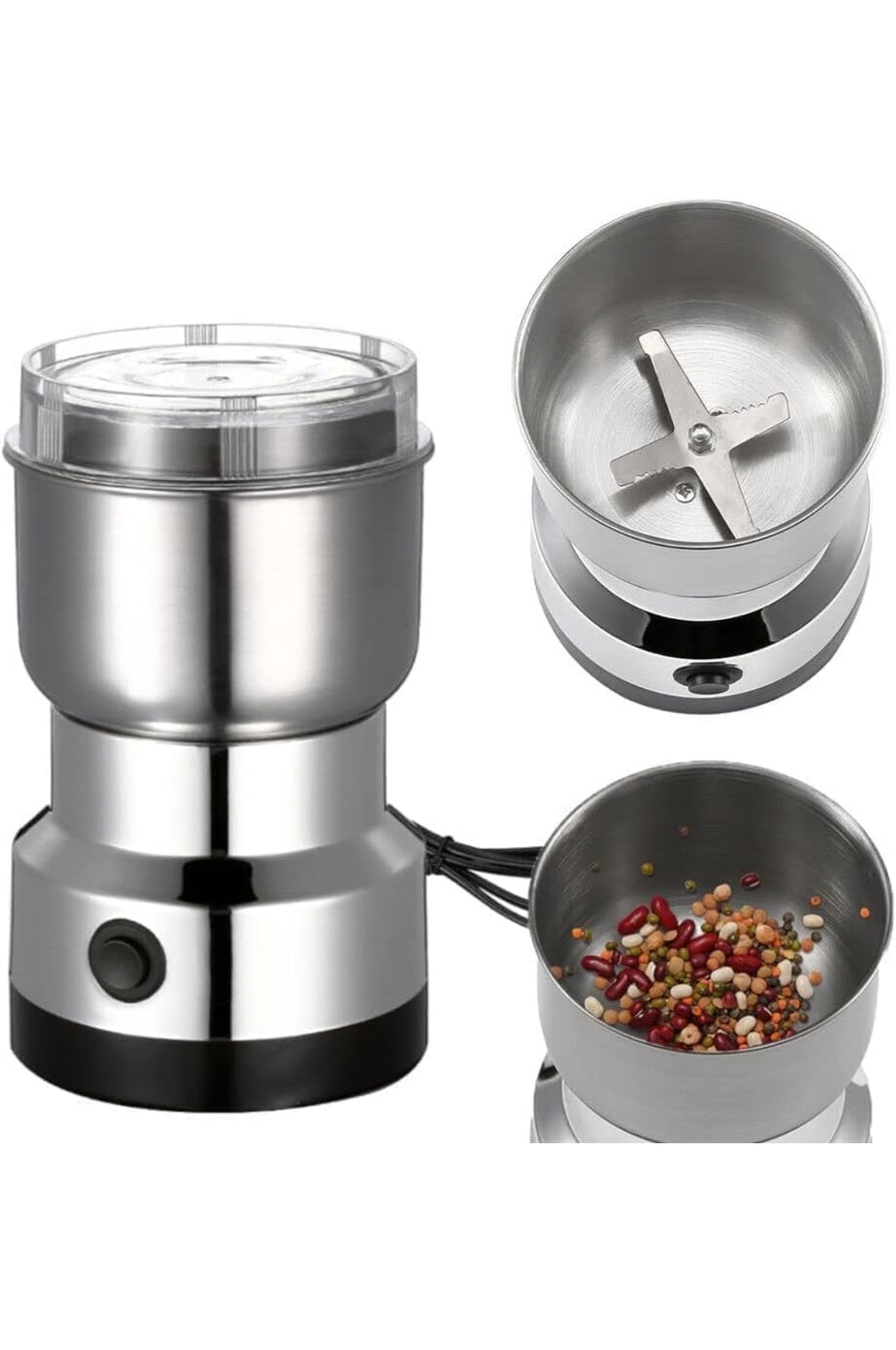 Nima Stainless Steel Multifunctional Electric Grinder