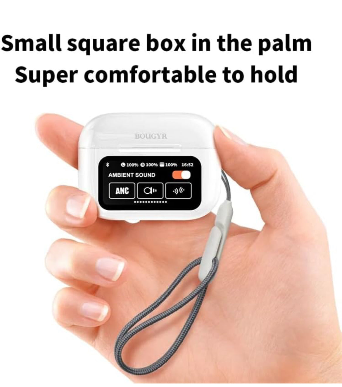 Touch Screen Air-Buds Pro + With ANC/ENC