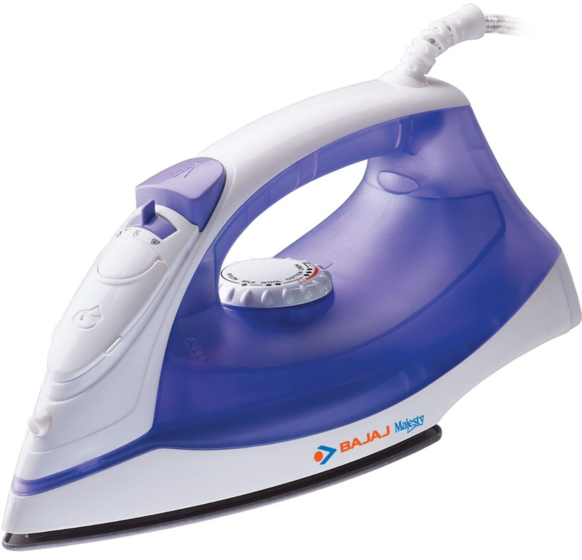 BAJAJ Majesty MX3 1250 W Steam Iron (Purple, White)