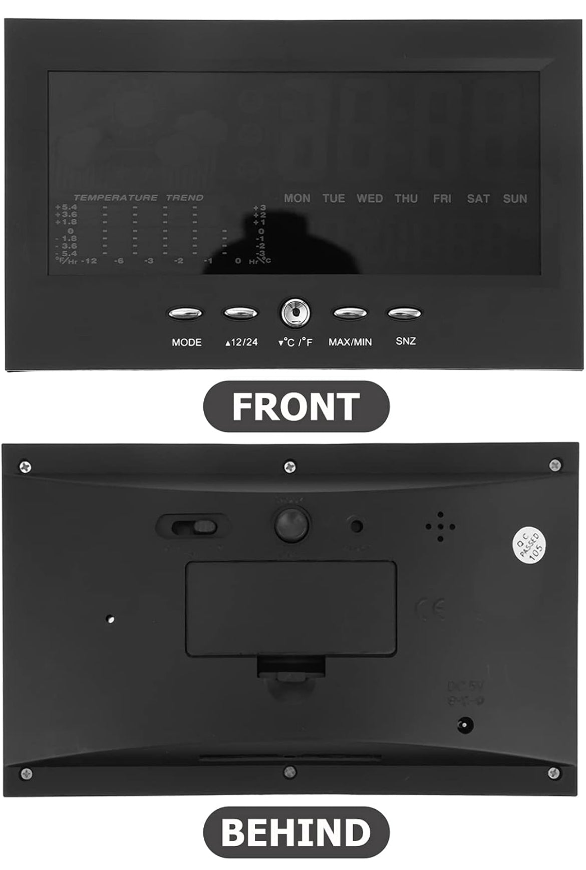 Electronic Clock Color Screen Calendar