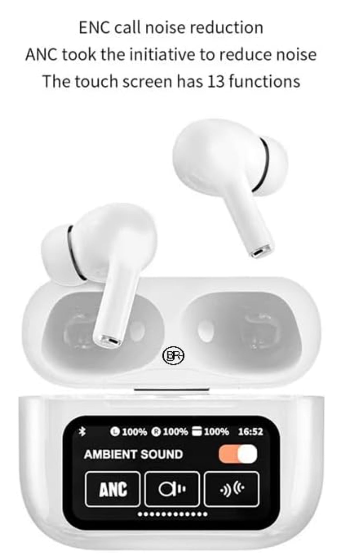 Touch Screen Air-Buds Pro + With ANC/ENC