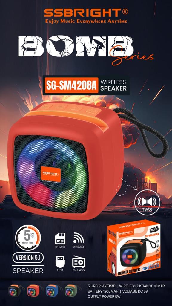 SSBright Bomb Series Portable Speaker