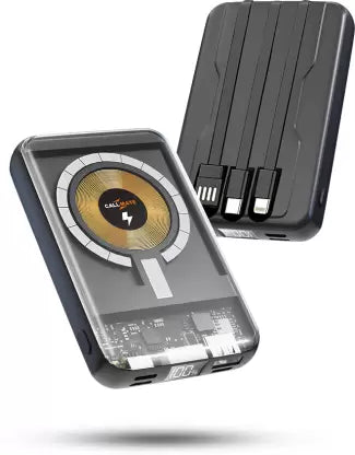 Callmate 5000 mAh 15 W Wireless Power Bank