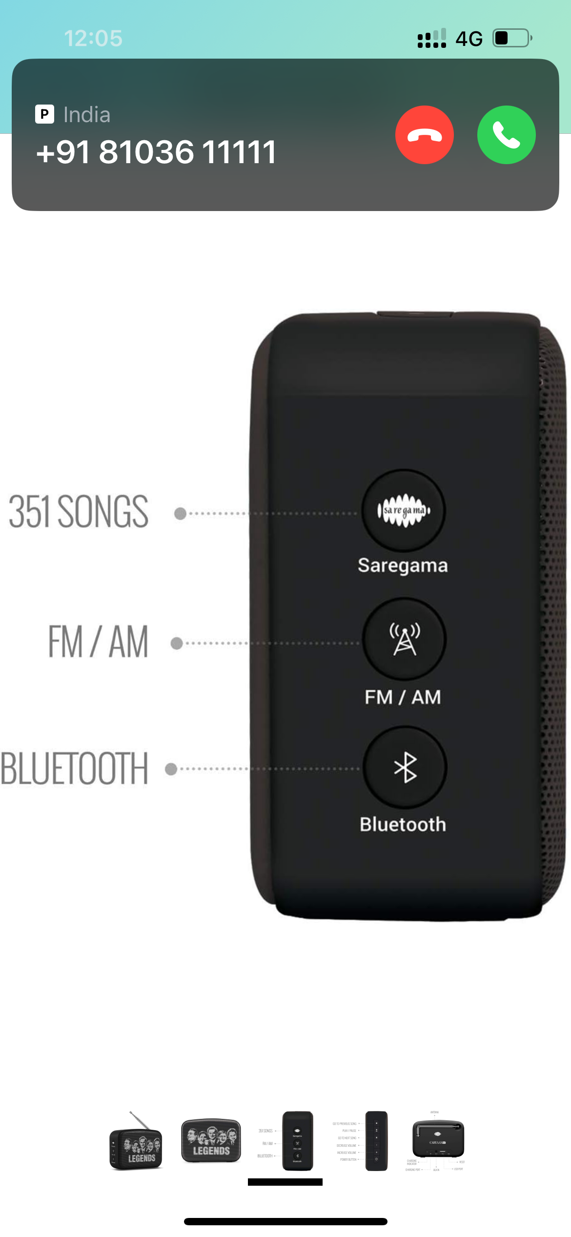 Saregama Carvaan Mini Hindi 2.0