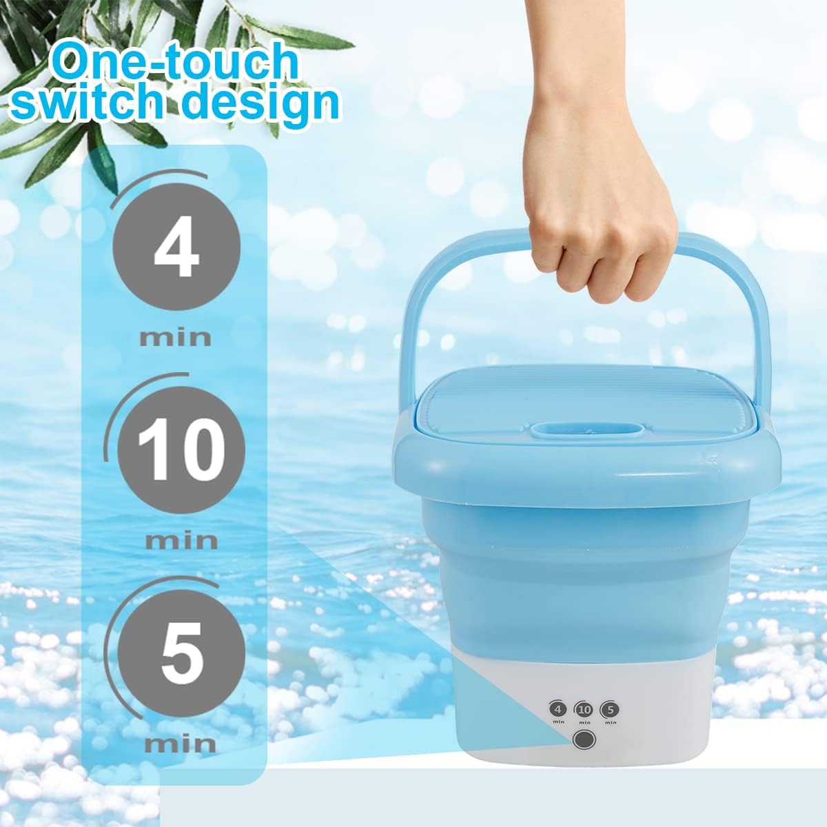 Mini Foldable Washing Machine