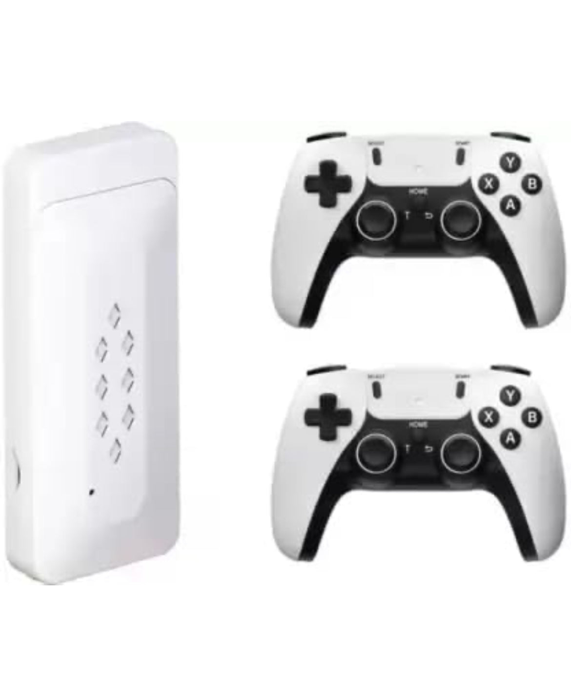 M22 Game stick Retro Video Game Console with 2 Wireless Controller with Tekken 3, Cadillacs and Dinosaurs, Mario, Road Fighter, Other Retro Games (64gb)