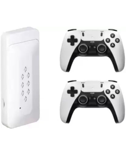 M22 Game stick Retro Video Game Console with 2 Wireless Controller with Tekken 3, Cadillacs and Dinosaurs, Mario, Road Fighter, Other Retro Games (64gb)