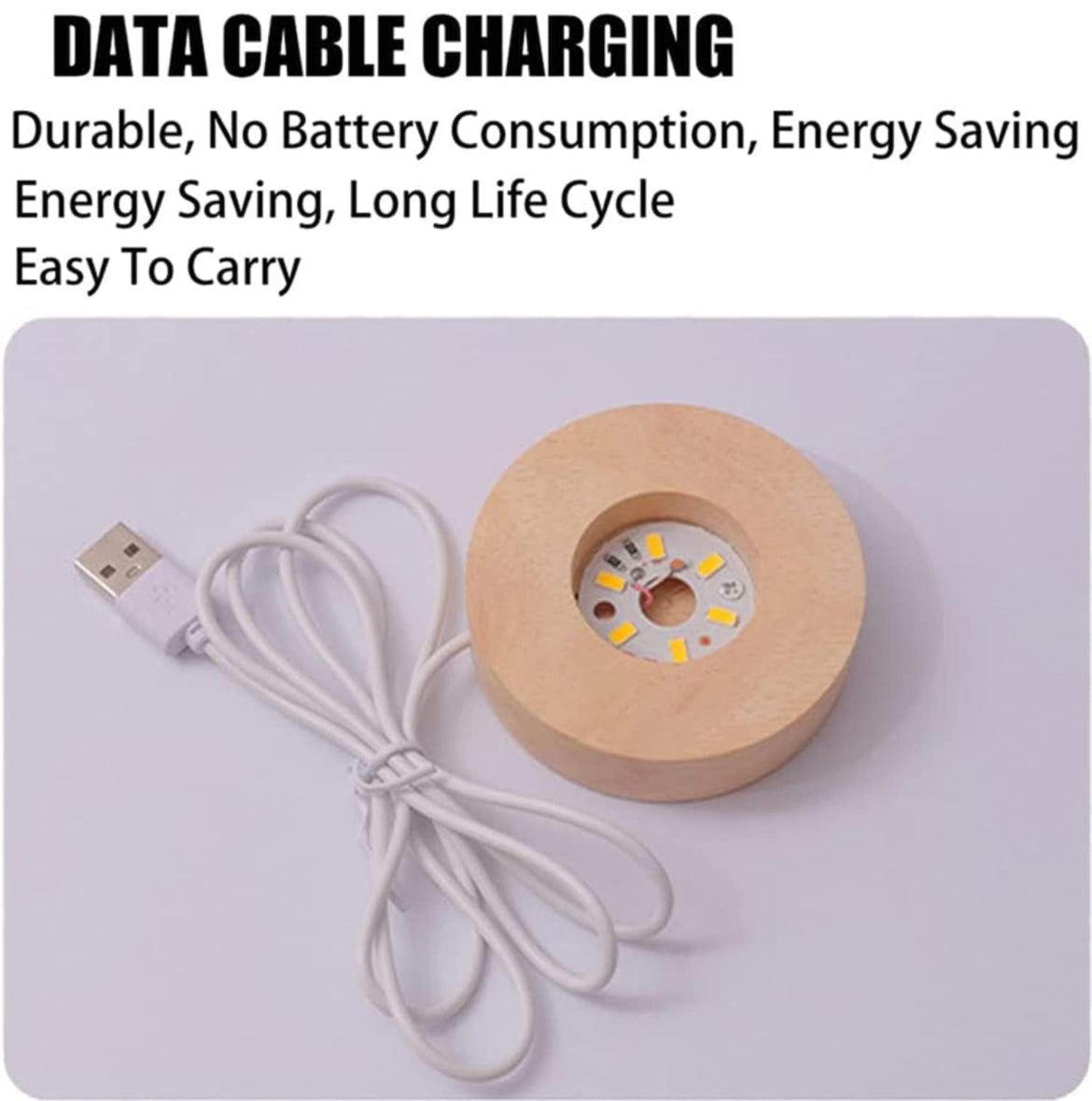 Galaxy Crystal Ball Night Light, Glass Ball Night Lamp