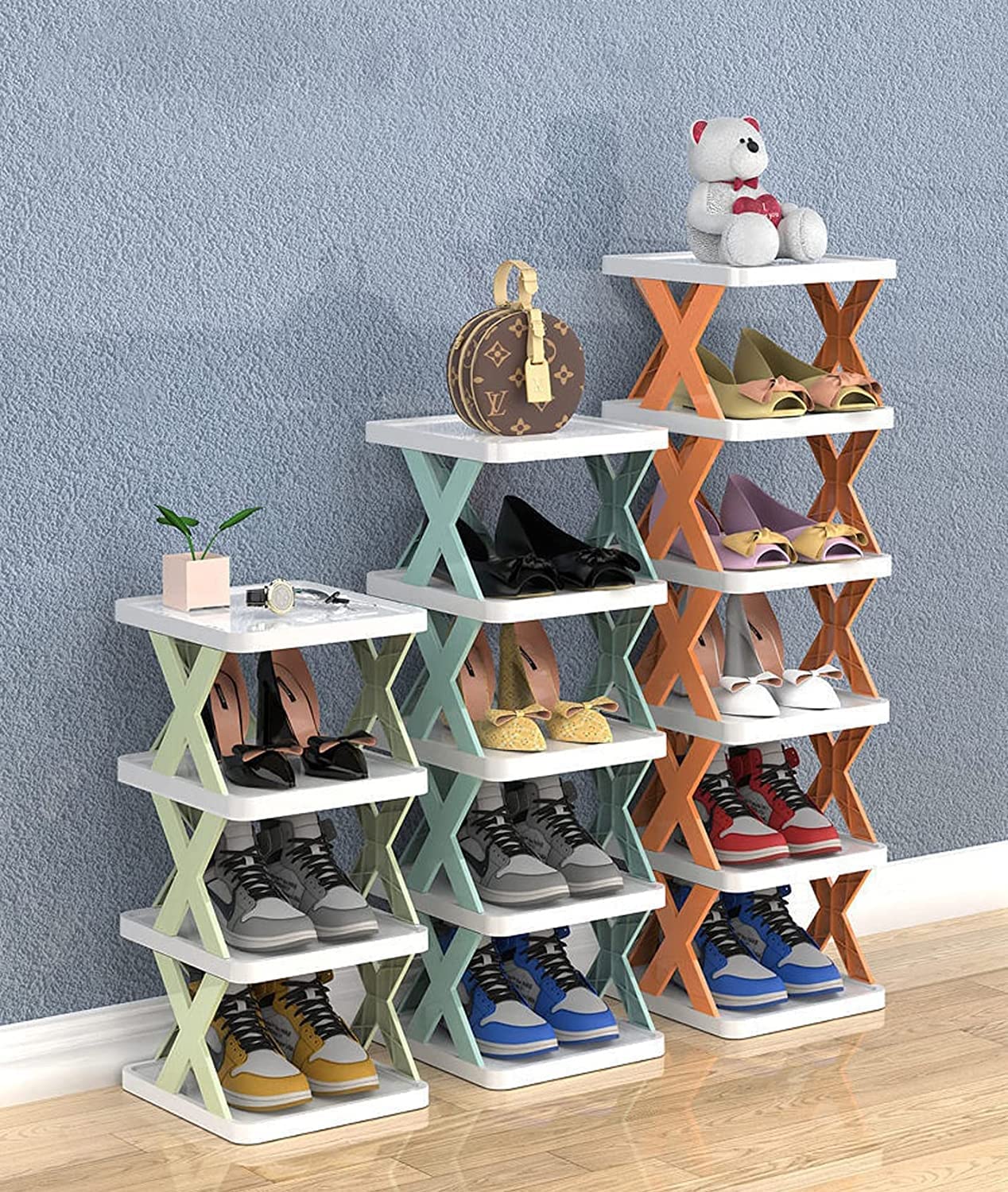 foldable 6 Layer Shoes Rack or Book shelf
