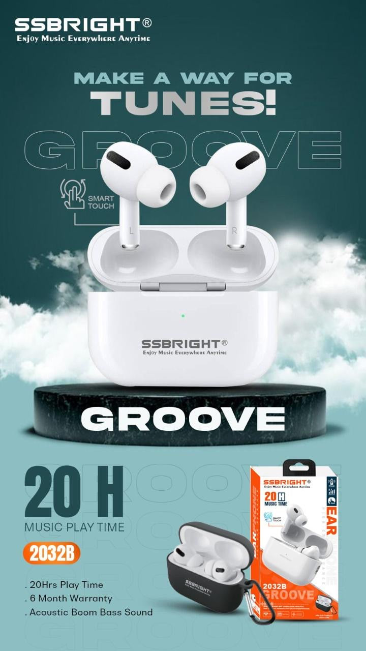 Groove TWS Bluetooth Earphones
SG-2032B looks like Airpods Pro