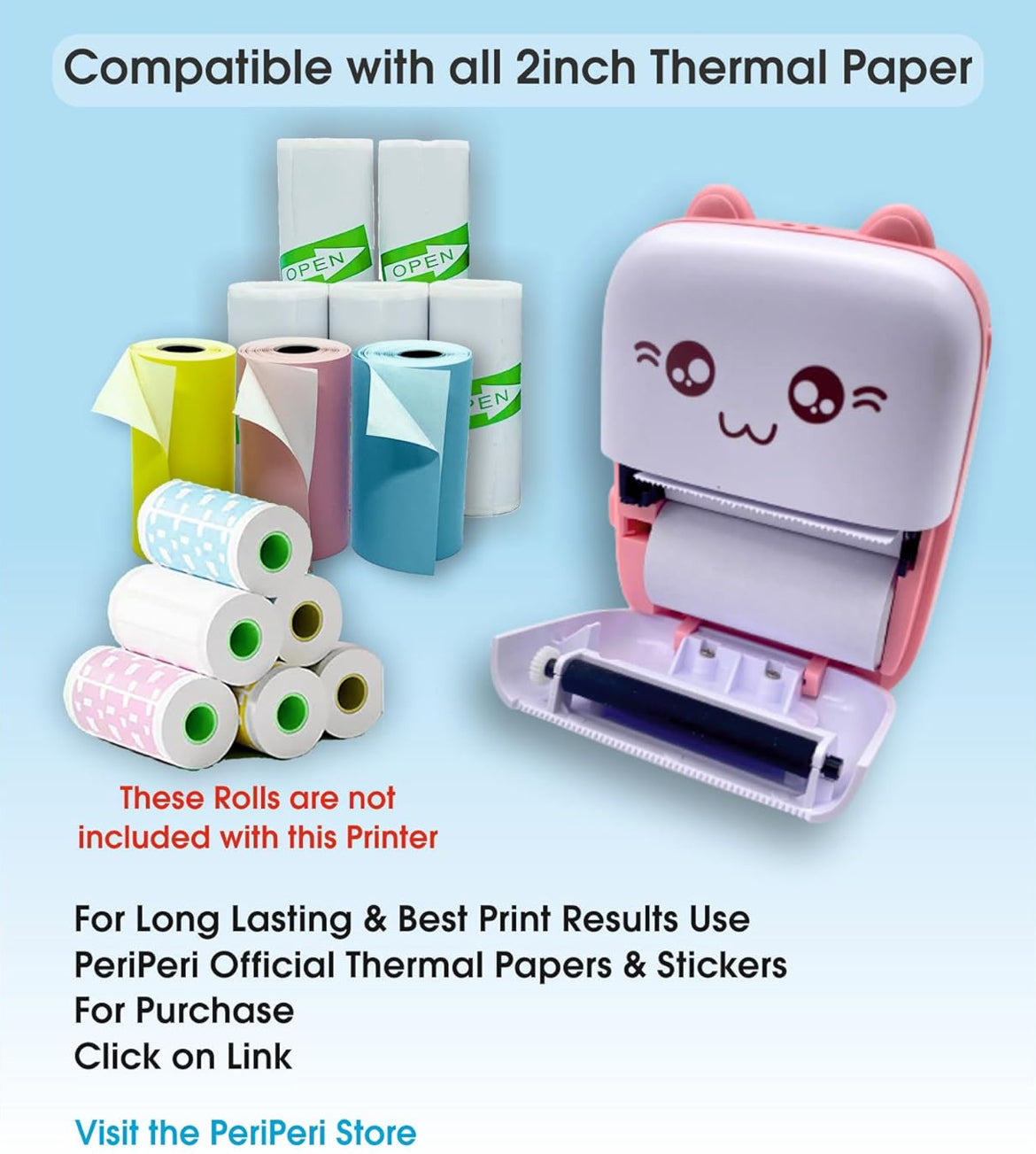 Mini Printer Bluetooth Pocket Printer