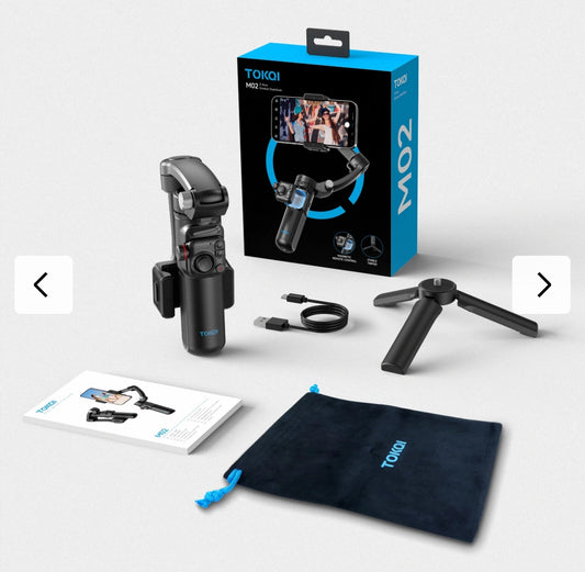 M02 3-Axis Handheld Foldable Gimbal Stabilizer For Smartphones