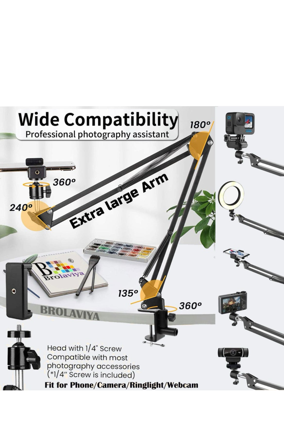 Lazy Mobile Holder Metal
