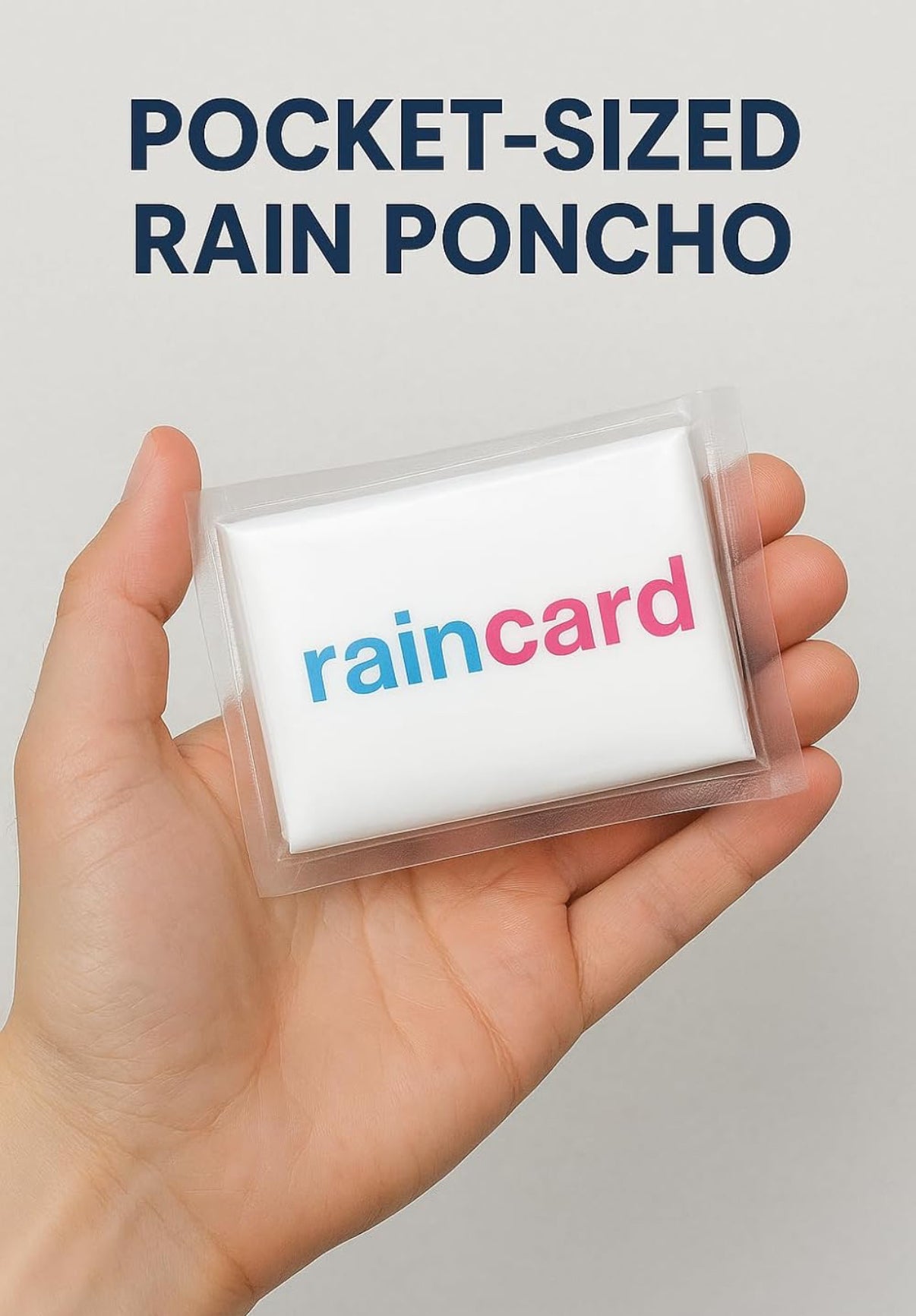 Emergency Rain Poncho Disposable Waterproof Raincoat with Hood ( RainCard , Rain card )