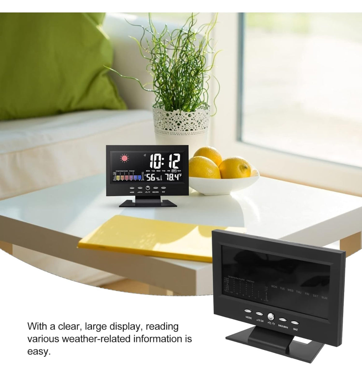 Electronic Clock Color Screen Calendar