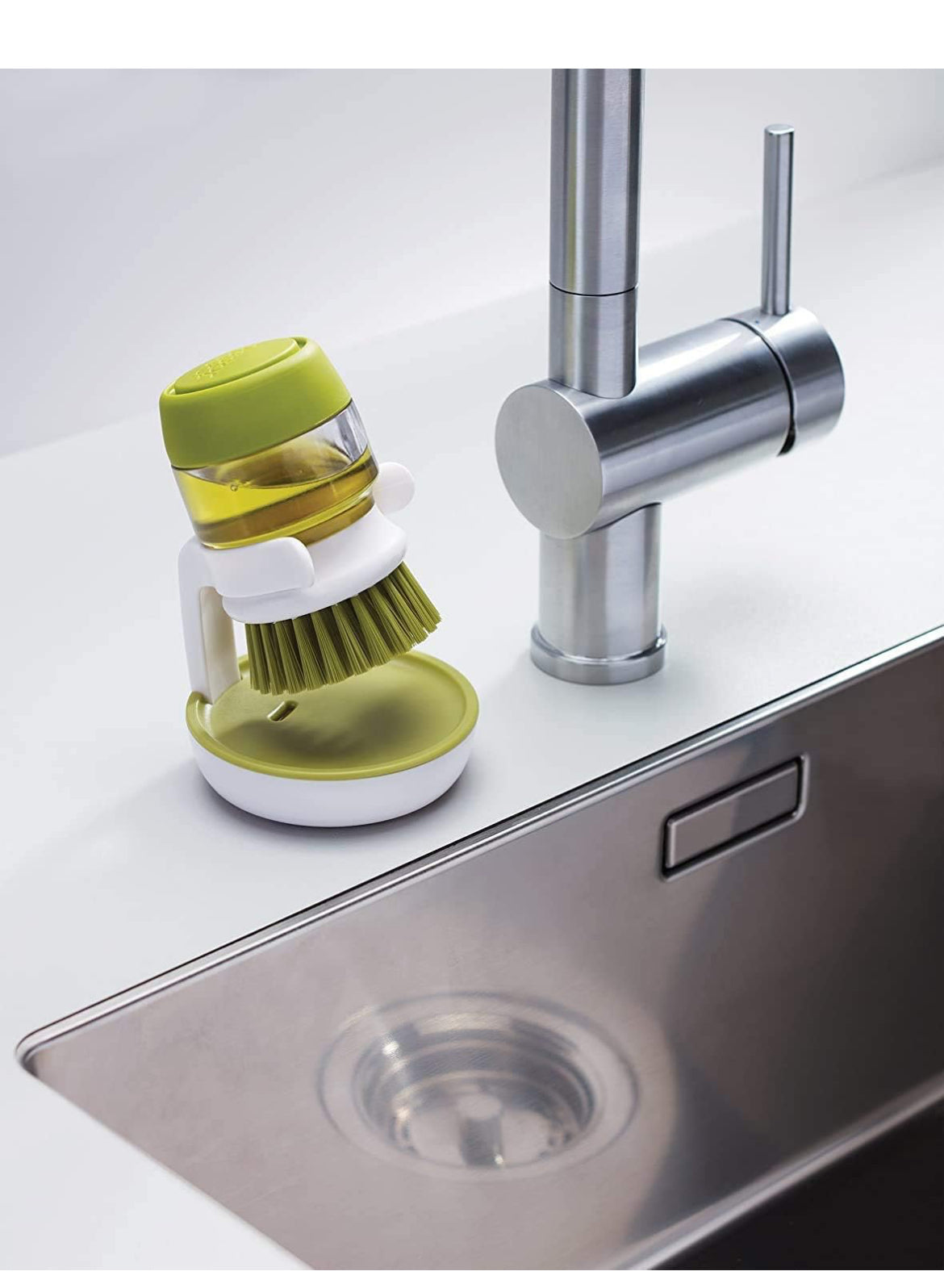 Multipurpose Plastic Cleaning Brush with Soap Dispenser