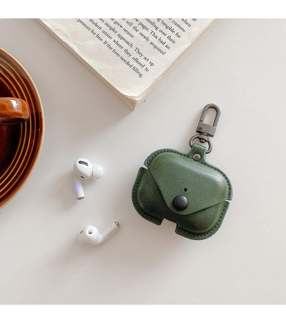 Leather Case Cover For Airpods pro