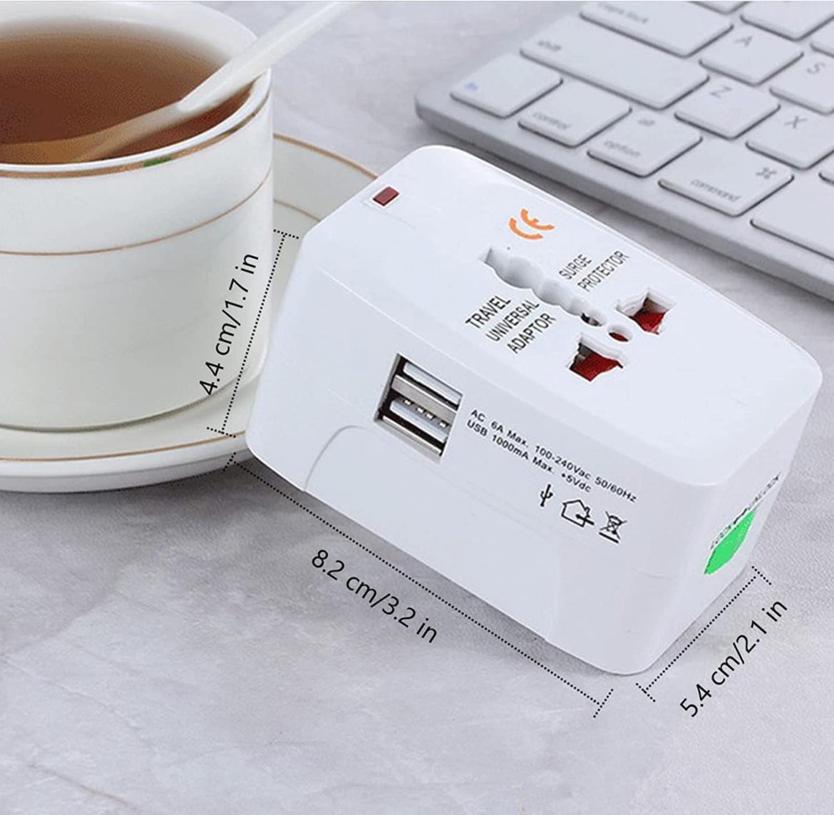 Universal Travel Adapter Plug Travel Adapter International All in One