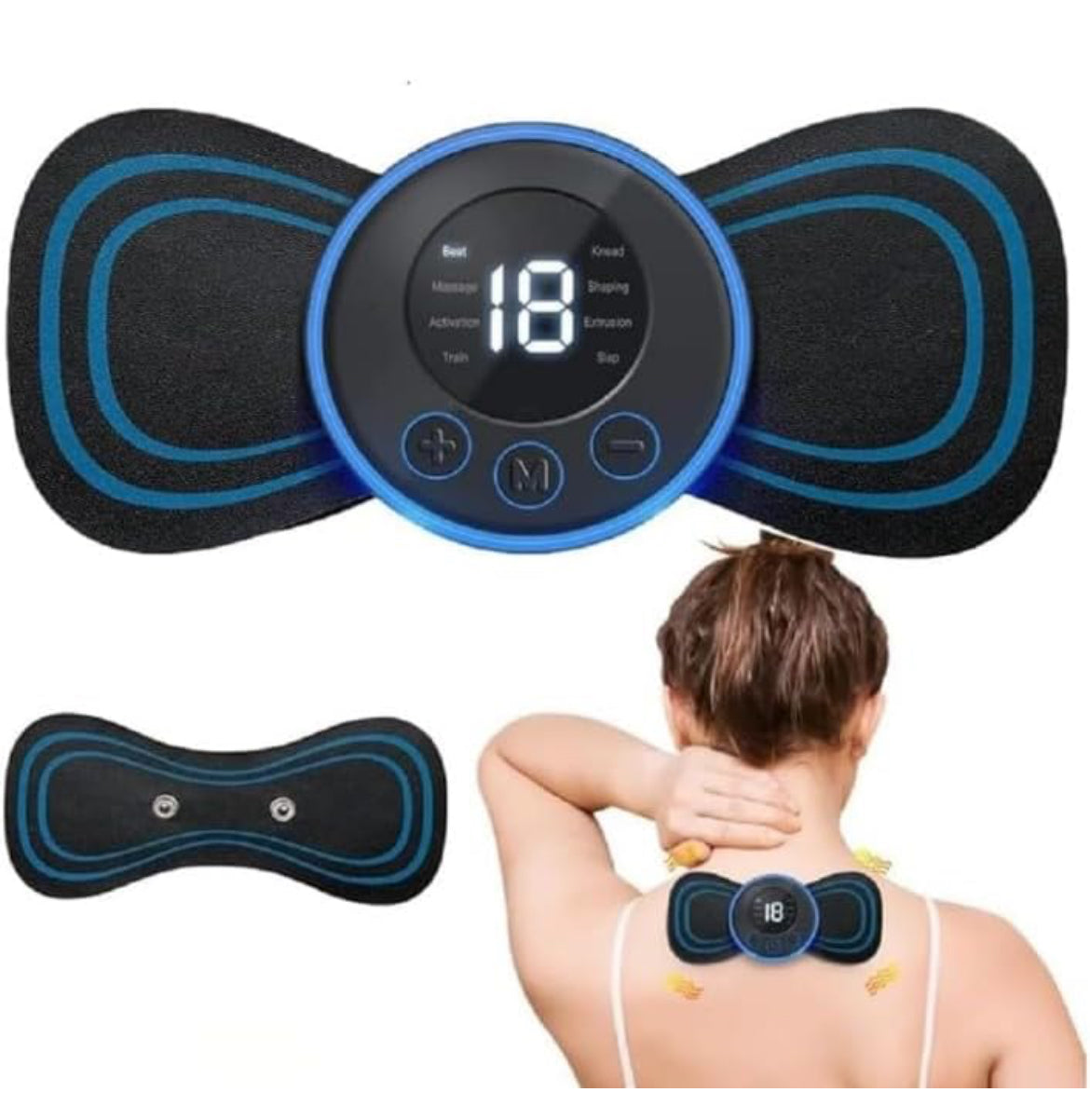 Pain Relief Wireless Massager (BUTTERFLY MASSAGER)
