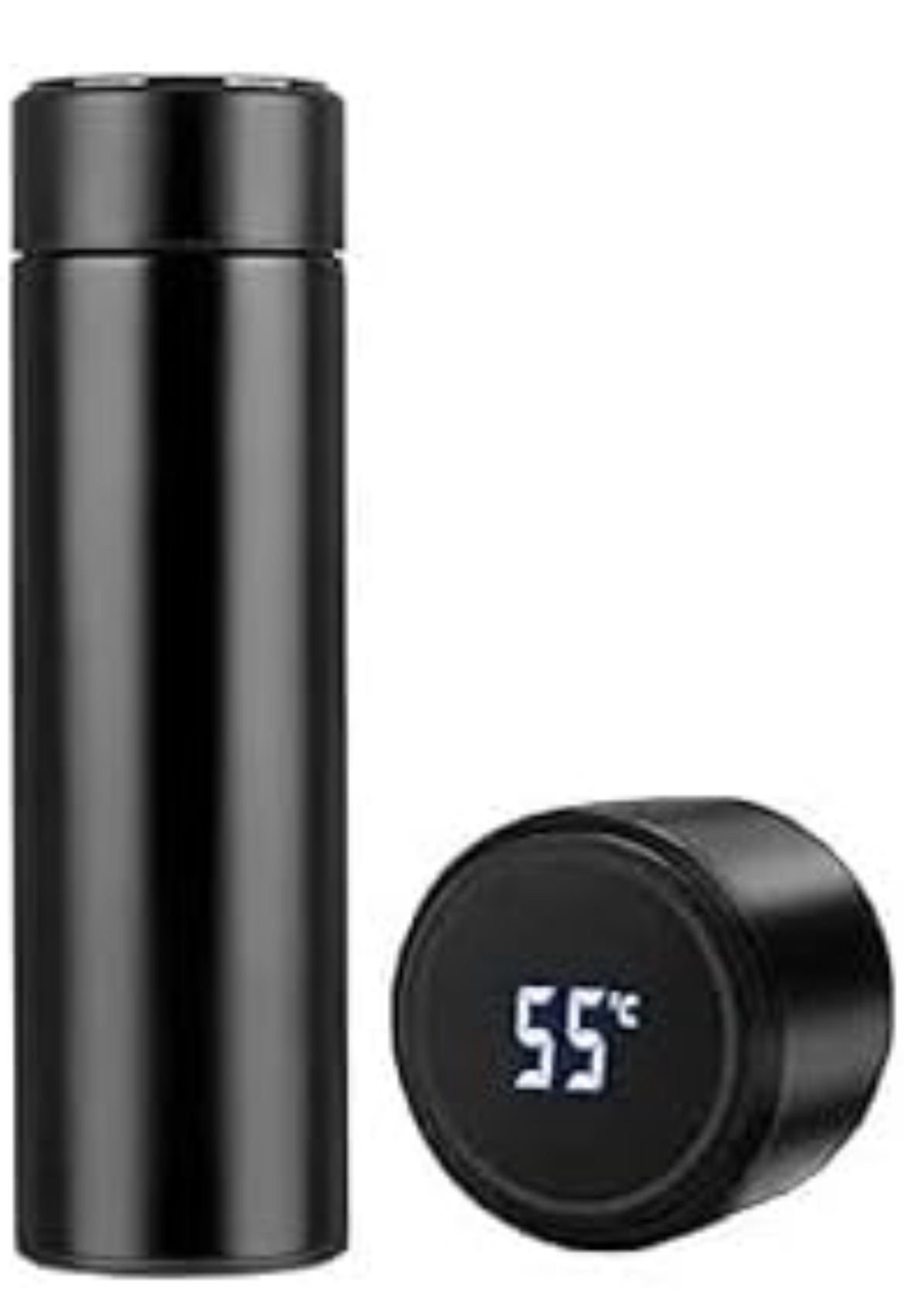 Stainless Steel Water Bottle with LED Temperature Display (HEAVY QUALITY)