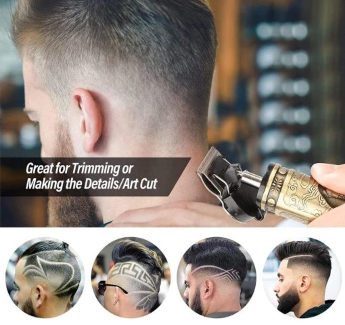 MAXTOP IMPORTED Beard Trimmer For Men, Metal Body